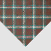 Elegant Green Brown Pset Tissue Paper Tissuepapier (Detail)