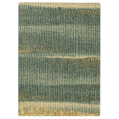 Elegant Green Brush met goud en zwart Klembord (Achterkant)