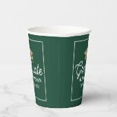 Elegant Green Class Of 2026 Graduation Papieren Bekers (Rechts)