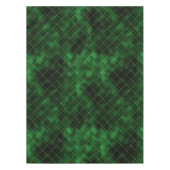 Elegant Green en Gold Diamonds St Patrick's Day Tafelkleed (Voorkant)