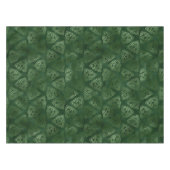 Elegant Green en Gold Irish Celtic Pattern Tafelkleed (Voorkant (Horizontaal))