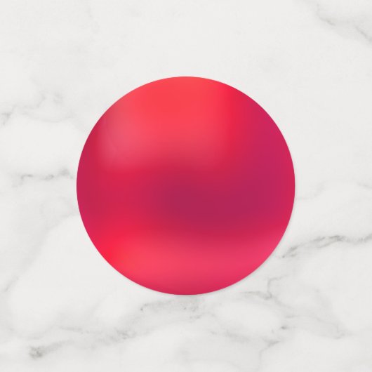 Elegant Green en Red Confetti (Kleine voorkant)