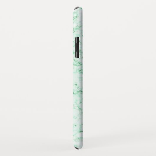 Elegant Green en White Marble Case-Mate iPhone Case (Achterkant/rechts)