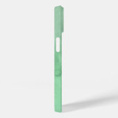 Elegant Green Floral Blooms Waterverf Case-Mate iPhone Case (Achterkant / Rechts)