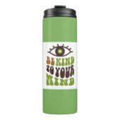 Elegant Green, genaamd Thermal tumbler, voor het d Thermosbeker (Voorkant)
