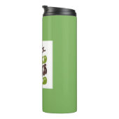 Elegant Green, genaamd Thermal tumbler, voor het d Thermosbeker (Geroteerd rechts)