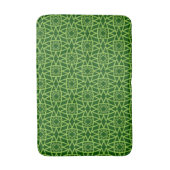  Elegant Green Geometric Patterns Badmat (Voorkant Verticaal)