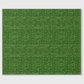 Elegant Green Glamor Glitter Cadeaupapier (Vlak)