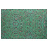 Elegant Green Glitter Black Gold Leopard Print Stof (Yard (91,4 cm))
