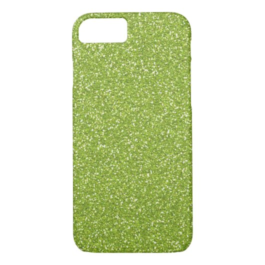 Elegant Green Glitter Case-Mate iPhone Case (Achterkant)