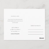 Elegant Green Gold Eucalyptus Branch I heeft verhu Briefkaart (Achterkant)