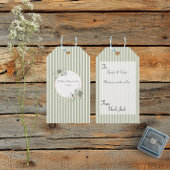  & Elegant Green Gold Micro Wedding Cadeaulabel