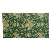 Elegant Green Gold Rozen Floral Design Kussensloop (Achterkant-Rechts)