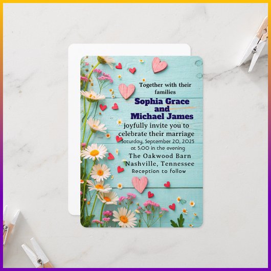 Elegant Green Leaves Nature Design | Minimal Botan Kaart