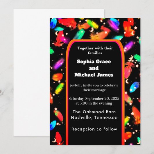 Elegant Green Leaves Natuur Design | Minimal Botan Kaart (Voorkant / Achterkant)