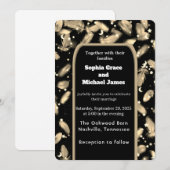 Elegant Green Leaves Natuur Design | Minimal Botan Kaart (Voorkant / Achterkant)