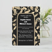 Elegant Green Leaves Natuur Design | Minimal Botan Kaart (Staand voorkant)