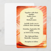 Elegant Green Leaves Natuur Design | Minimal Botan Kaart (Voorkant / Achterkant)