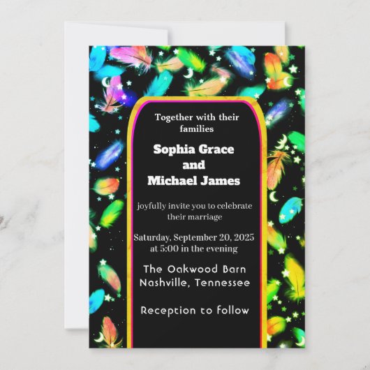 Elegant Green Leaves Natuur Design | Minimal Botan Kaart (Voorkant)