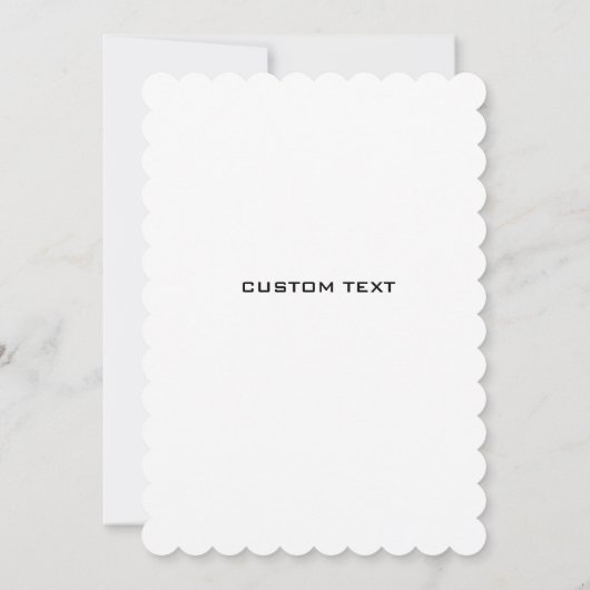 Elegant Green Leaves Shoots Minimalist Weddenschap Kaart (Achterkant)