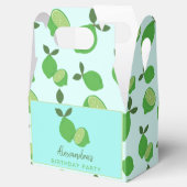 Elegant Green Limoen Party Bedankdoosjes (Geopend)