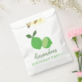 Elegant Green Limoen Party Bedankzakje (Gezegeld)