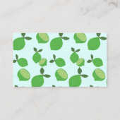 Elegant Green Limoen Party Plaatskaartje (Achterkant)