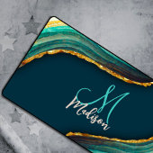 Elegant green marmer marmer bureaumat