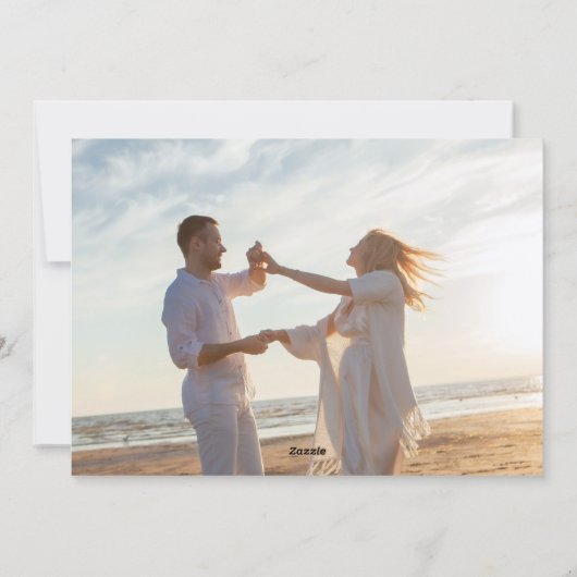 elegant green merriest christmas 3 photo collage feestdagenkaart (Achterkant)