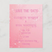 Elegant Green Sparkle Design voor bruiloft Briefkaart (Voorkant)