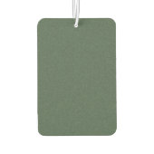 Elegant Green Texture Car Air Freshener Design Luchtverfrisser (Achterkant)