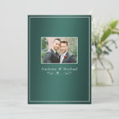Elegant Green Textured look Background Dividers Kaart (Staand voorkant)