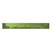 Elegant Green Wedding Grosgrain Lint (Voorkant)