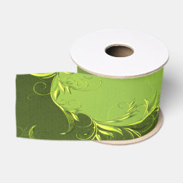 Elegant Green Wedding Grosgrain Lint