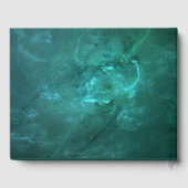 Elegant Green Wedding Poster Gastenboek (Achterkant)