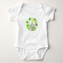 Elegant Green Wreater Monogram Elephant