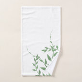 Elegant Greenery Bad Handdoek (Handdoek)