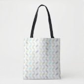 Elegant Greenery Botanical Tropical Leaves Pattern Tote Bag (Voorkant)