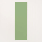 Elegant Greenery Botanical Tropical Leaves Pattern Yogamat (Achterkant)