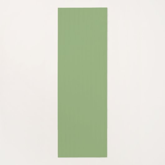 Elegant Greenery Botanical Tropical Leaves Pattern Yogamat (Achterkant)