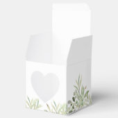Elegant Greenery Botanical Wedding Favor Box Bedankdoosjes (Geopend)