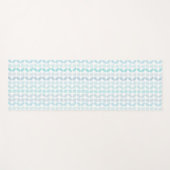 Elegant Greenery Botanische Tropische Bladeren Yogamat (Voorkant (horizontaal))