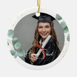 Elegant Greenery Calligraphy   Foto Afstuderen Keramisch Ornament