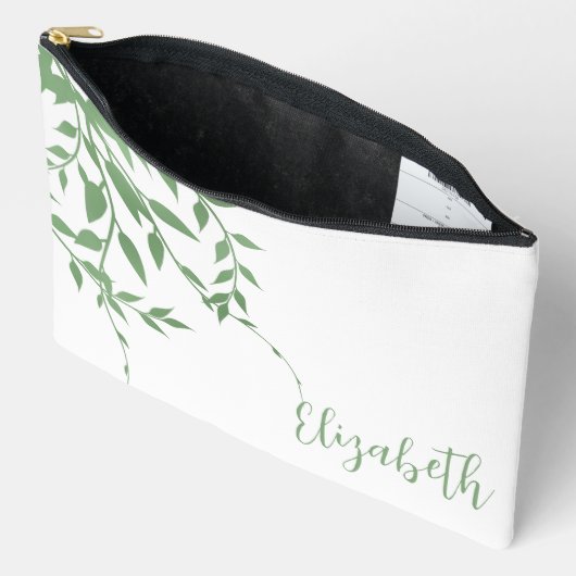 Elegant Greenery Etui (Open)