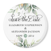 Elegant greenery eucalyptus bruiloft behalve de da