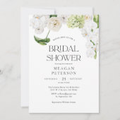 Elegant Greenery Floral Summer Vrijgezellenfeest Kaart (Voorkant)
