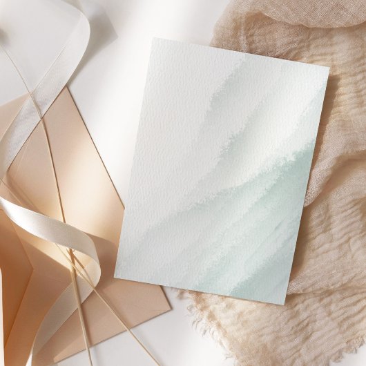 Elegant Greenery Gold Waterverf Vrijgezellenfeest Kaart