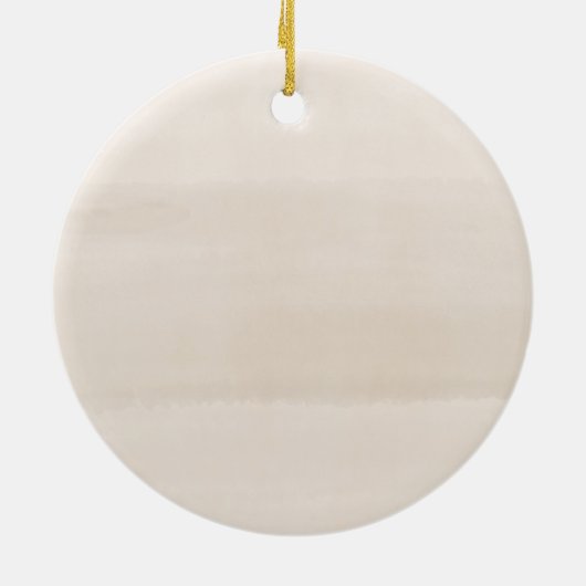 Elegant Greenery Initiaal 1e Kerstvrouw Keramisch Ornament (Achterkant)