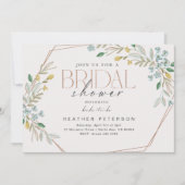 Elegant Greenery Kaart (Voorkant)