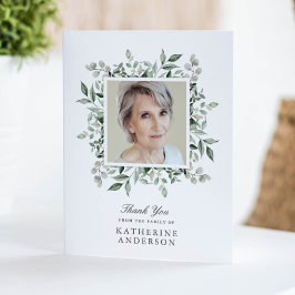 Elegant Greenery Memorial